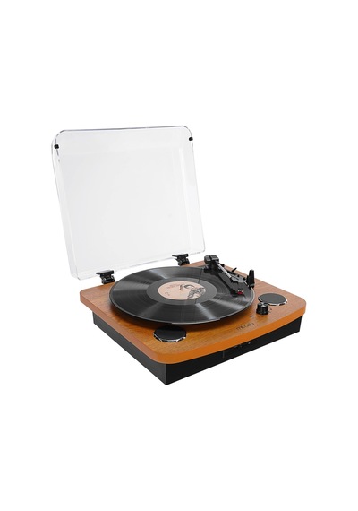 Mıkado Mn-p235, Nostalgia, Voyager, 6w, Masaüstü, Ahşap, Plak Çalar, Bluetooth, Pikap, Müzik Kutusu