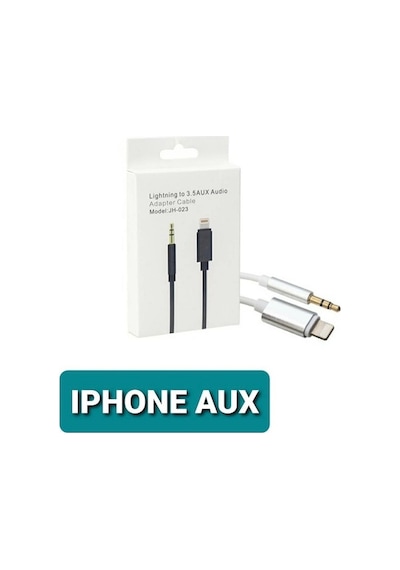 İphone Aux Kablosu Araç Ses Bağlantısı Onkar Otk-24451