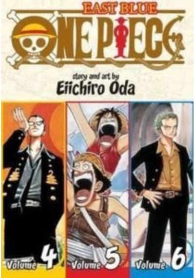 One Piece Omnibus Edition Vol. 2: Includes Vols. 4, 5 & 6 Ciltli Vız Media