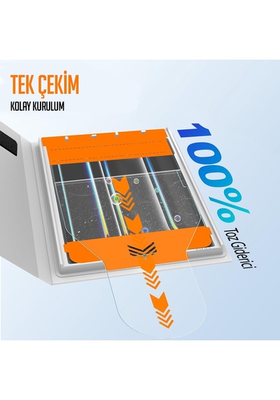 Buff İpad Easyfit Glass Cam Kolay Uygulama Aparatlı Ekran Koruyucu Temperli Cam Air 11 İnch M2 2024 / M3 2025