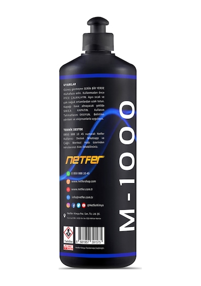 Netfer M-1000 Marin Kalın Tekne Pastası 1 L