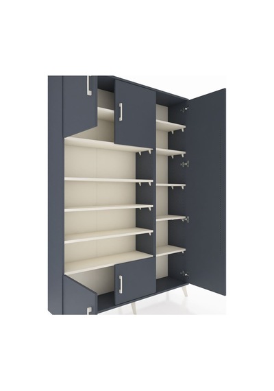 Arges Dolap 11 Raflı 5 Kapaklı 132x30x195 Antrasit-antrasit/a... Antrasit Arges Dolap 11 Raflı 5 Kapaklı 132x30x195 Antrasit-antrasit/a... Antrasit