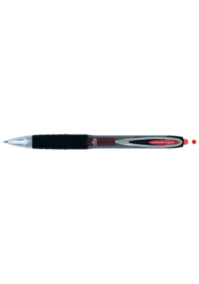 Uni-ball Roller Kalem Signo 207 Jel Bilye Uç Mekanik 0.7 Mm Kırmızı Umn-207 Çok Renkli