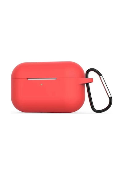 Apple Uyumlu  AirPods Pro Kılıf Zore Airbag Silikon Kırmızı
