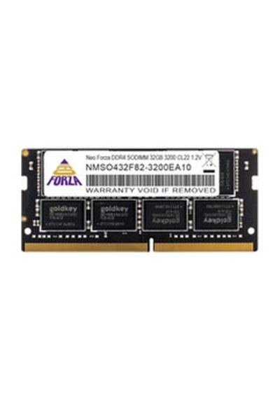 32 Gb Ddr4 3200mhz Neoforza Cl22 1.2v Sodımm Nmso432f82-3200ea10