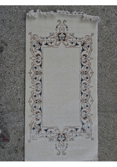 Halı Artemis Nakkaş Collection 80 150 Cm Makina Halı Yolluk Krem
