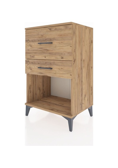 Hyperion Komodin 2 Çekmeceli 60x44x96 Çam-çam Çam