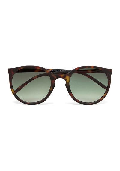 Okkia Berlino Unisex Güneş Gözlüğühavana / Lens : Kahverengi Gradyan Kahverengi - Leopar