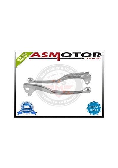 Yamaha Ybr Ön Fren Ve Debriyaj Kolu Tk. Nikel 2004-2009 Arası