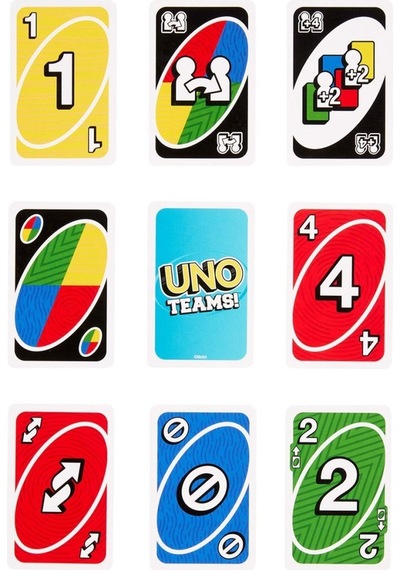 Hmngoakkllby Hxt58 Uno Teams Kartlar Akllhmng