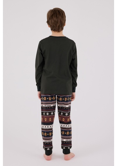 Arnetta Erkek Çocuk Antrasit Pijama Takımı Ar3462-c-v1