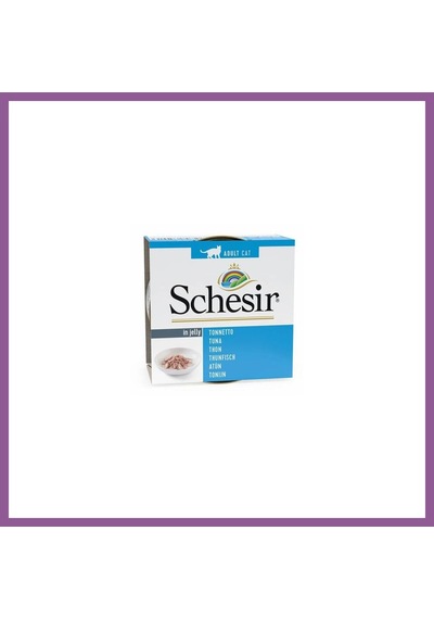 Schesir Ton Balıklı Jelly Yetişkin Kedi Konservesi 85 Gr Rengaren
