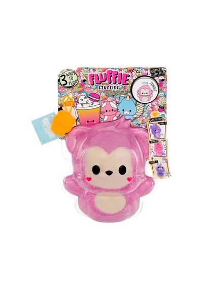 Fluffie Stuffiez Küçük Peluş Maymun Renkli