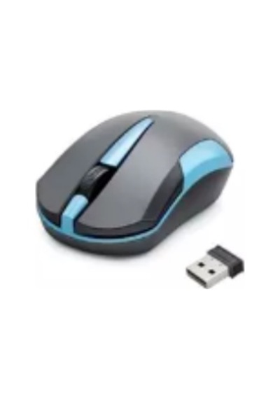 Büro Ev Ofis Bilgisayarı İçin Mavi 2.4ghz 1600dpı Kablosuz Mouse Diğer