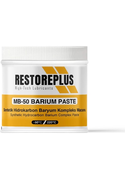 Restoreplus Mb-50 Barıum Paste Sentetik Hidrokarbon Baryum Kompleks Macunu 500 G