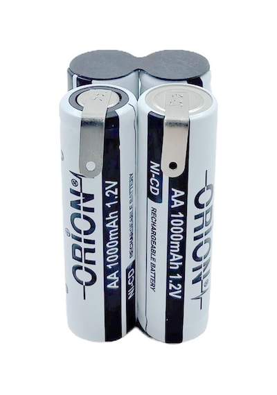 Orion AA 4.8V 1000mAh Ni-Cd Şarjlı Vidalama Pili