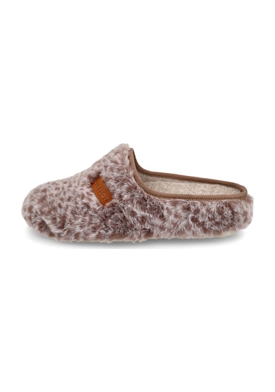 6010-brown Terlik/ Panduf Ev Kadın 89 X93 Dz Fly Flot Cloth Woman Slıpper 6010-brown