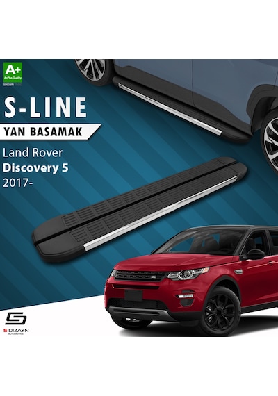 S-dizayn Land Rover Discovery 5 S-line Krom Yan Basamak 193 Cm 2017 Üzeri A+ Kalite