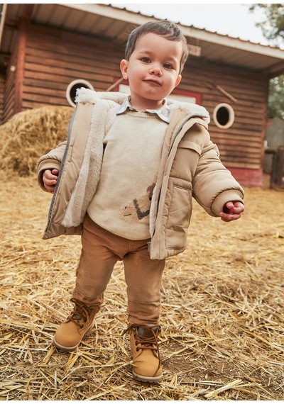 Mayoral Erkek Bebek Regular Fit Pantolon Bej Bej Mayoral Erkek Bebek Regular Fit Pantolon Bej Bej
