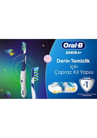 Oral-b Junior Renk Değiştiren Diş Fırçası 6-12 Yaş