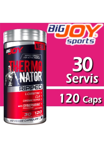 Bigjoy Thermonator Ripped 120 Caps Thermojenik Mix Karnitin İçeri