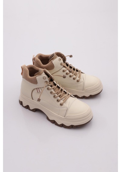 Guja 26k308-1 Kadın Klasik Bot Bej