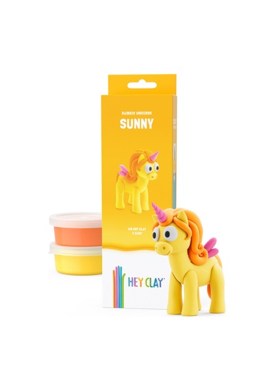 Hey Clay Yaratıcı Kil Seti - Sunny
