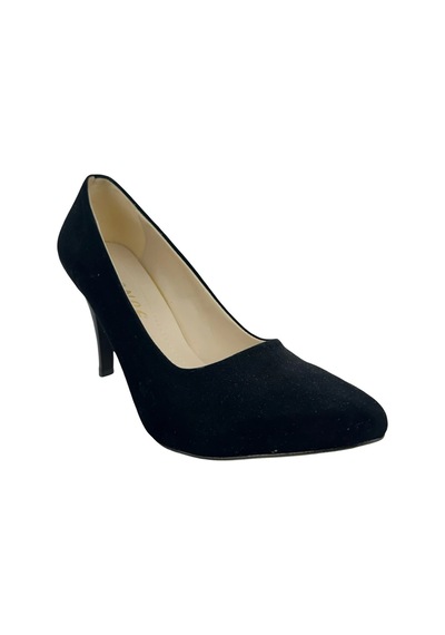 Matzeliger Mzg1178 Siyah Kadın İnce Topuklu Stiletto