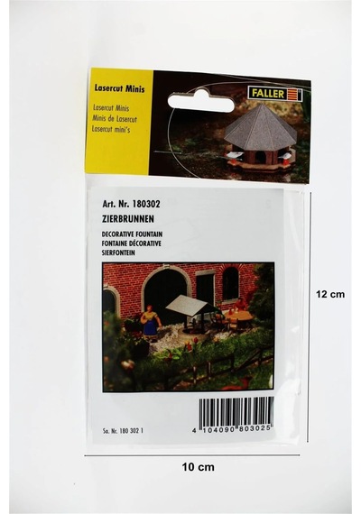 1/87 Dekoratif Çeşme Maketi, Faller 180302