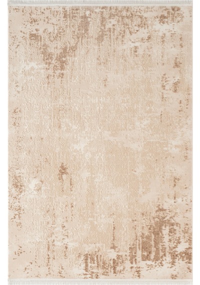 Look Classıc Lk006b Çerçeveli Bej Klasik Desen Akrilik Dokuma Taban Tozuaz Oturma Odası Halısı-1035 Bej