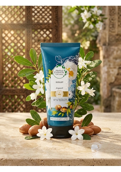 Herbal Essences Argan Yağı Özlü Saç Kremi Kolay Tarama & Doğal Parlaklık 200 Ml