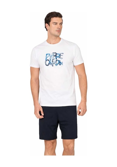 Pierre Cardin Şort Takım Lk-pc6136 Beyaz