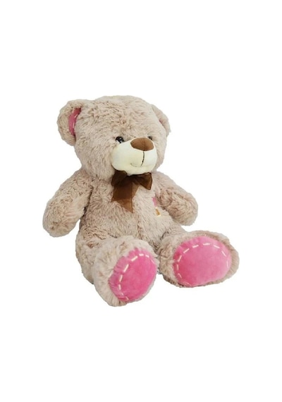 75 Cm Pelüş Ayı 3169 Gri - Beyaz