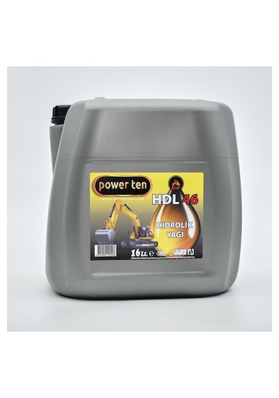 Power TenP Hidrolik Sistem Yağı 46 Numara 16 L