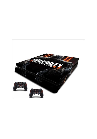 PS4 Slim Black Ops Sticker Seti