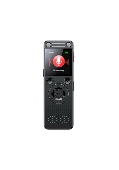 Ultratekno Hs-32 Metal Ses Kayıt Cihazı 96gb 32+64gb Çift Hoparlör, Kristal Mikrofon, 30 Saat Pil, Gürültü Azaltma, Type-c Şarj, Profesyonel Diktafon
