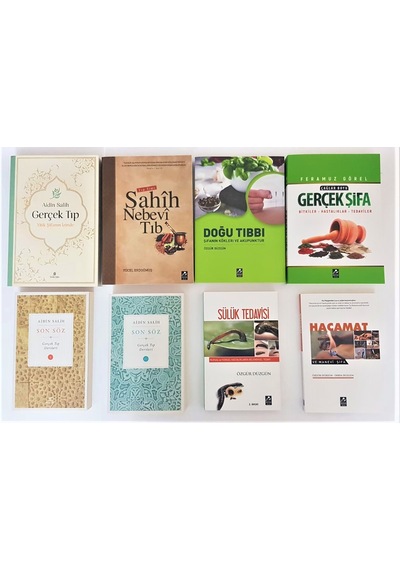 Gerçek Tıp Seti 8 Kitap Aidin Salih Son Söz Gerçek Tıp Dersleri