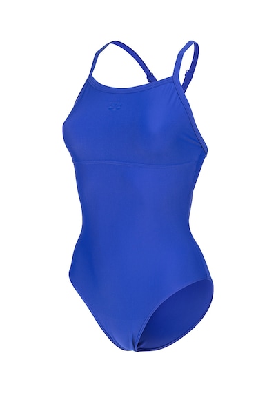 Arena Solid Swimsuit Lightdrop Back Kadın Mavi Yüzücü Mayo 005909803