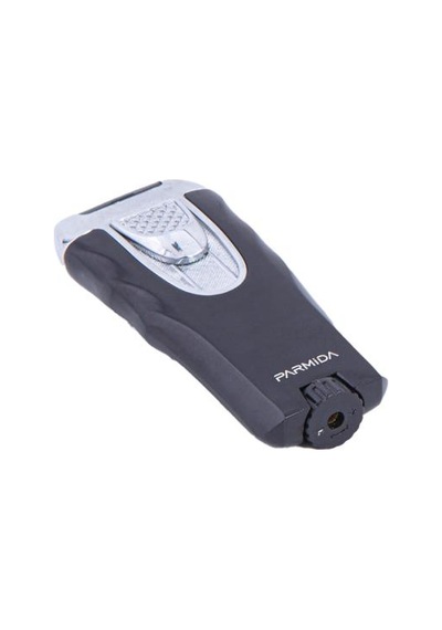 Tek Torch Pürmüz Siyah-gümüş Puro Çakmağı - Tr4728