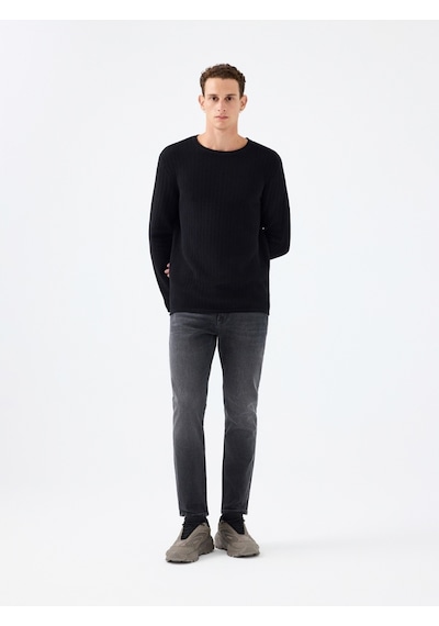 LOFT Regular Fit Erkek Kazak Lf2040999 Q1.v1 Siyah