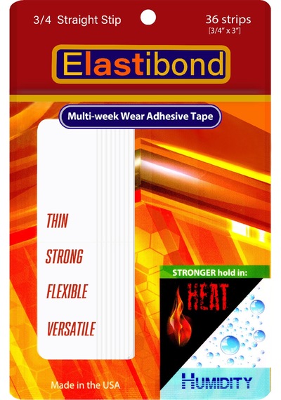 True Tape Elastibond Protez Saç Bandı 36 Adet Düz (2Cm X 7.5Cm)