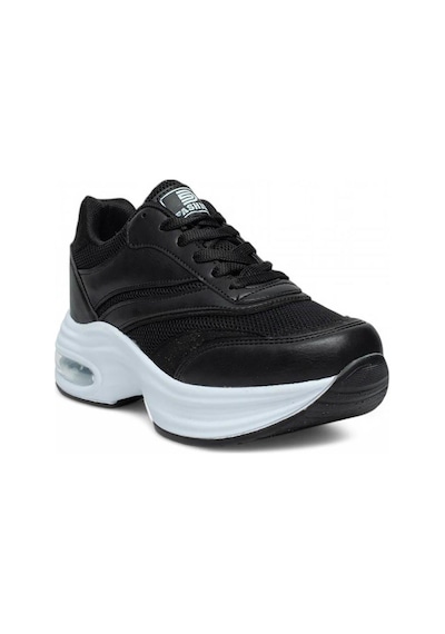 Bluefeet Drk Siyah Fileli Kadın Sneaker Spor Ayakkabı Siyah