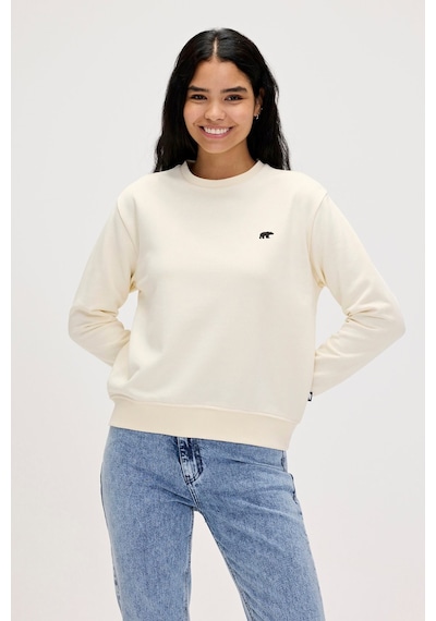 Bad Bear Basic Kadın Sweatshirt 23.04.12.001-c108 Beyaz