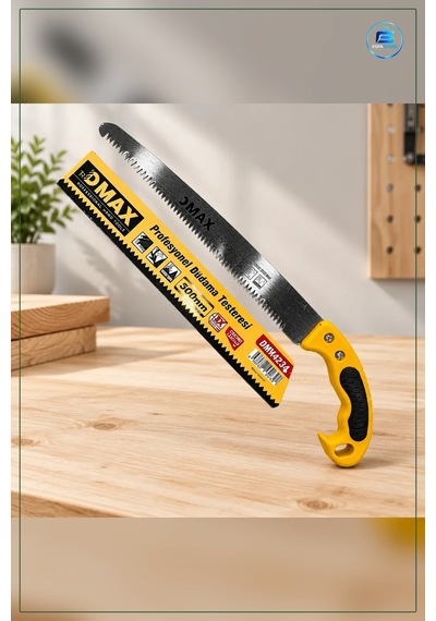 Budama Testeresi 300 Mm Bahçe Ağaç Ve Çalı Dalı Kesim Aleti Sarı