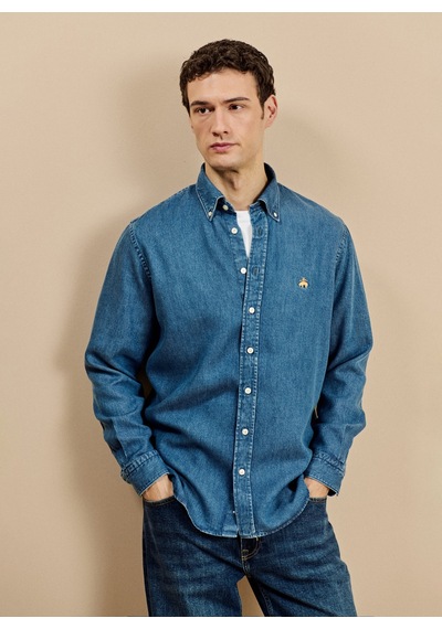 Brooks Brothers Gömlek, 2xl, İndigo