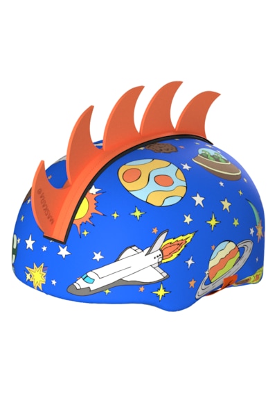 Maskara Extreme Mohawk Kask Kılıfı, Snowboard Kayak Bisiklet Kask Kılıfı Lacivert - Saks Mavi