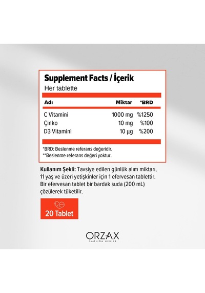 Tr Efervit Defence 20 Efervesan Tablet
