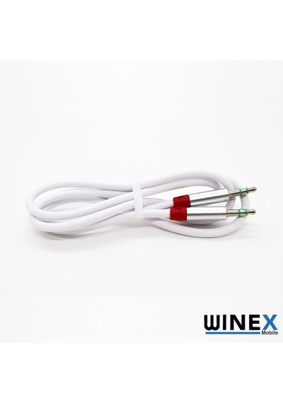 Winex Ax42 Gfz 3.5Mm Aux Kablo 1M Beyaz