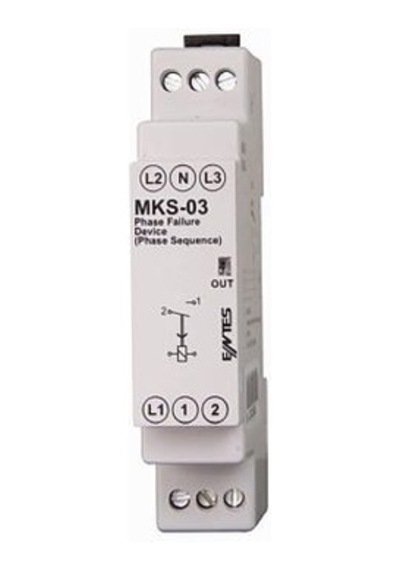 Mks-03 Faz Sıralı Motor Faz Koruma Rölesi Entes
