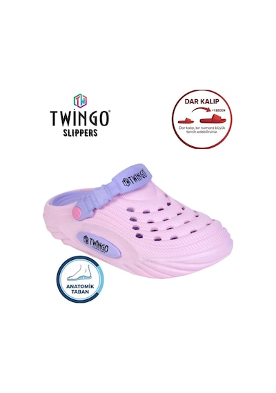 Twingo Günlük Ortopedik Lux Eva Terlik Unisex Pembe
